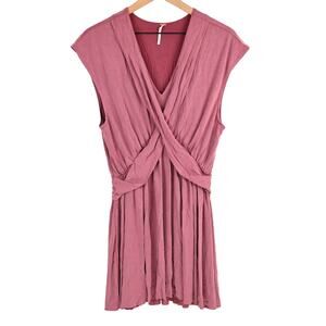 Free People Crisscross Front Mini Dress NWOT